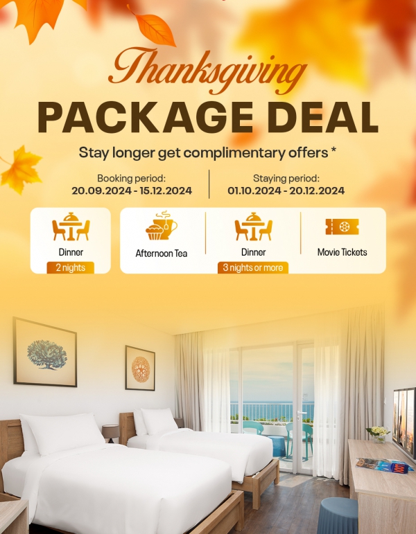 Thanksgiving Special: Stay Longer, Get Complimentary Offers